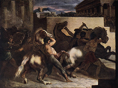 Riderless Horse Races Theodore Gericault